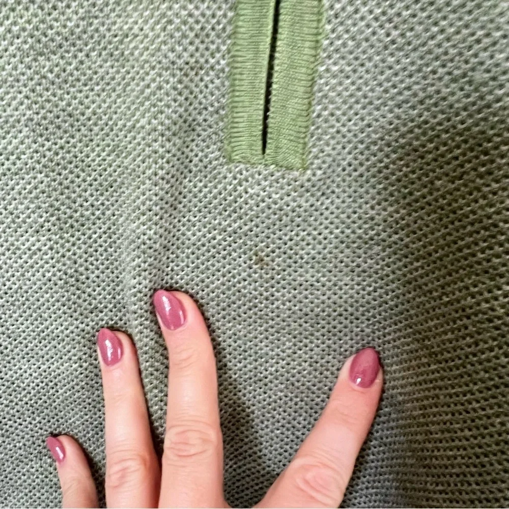 Wool Green Men's Sweater